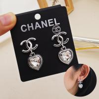 ราคา WFH ต่างหูผู้หญิง ต่างหูแบรนด์เนม ชาแนล ต่างหูเรียบหรู สีทอง สีเงิน FE164 (17935750367)