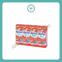 ราคา ดัชมิลล์ นมเปรี้ยวUHT 4 อิน 1 ขนาด 180มล 1เเพ็ค มี 4กล่อง (18154869974)