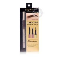 ราคา ดินสอเขียนคิ้ว 3 Step BROWIT TRIO TIPS EYEBROW PENCIL 1 แท่ง ทรีโอ ทิปส์ อายบราว เพนซิล 0 20 0 65 G บราวอิท เขียนคิ้ว แปรงปัดคิ้วที่จะช่วยจัดทรง คละแพค (13226977926)
