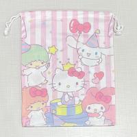 ราคา ถุงผ้าหูรูด ลายการ์ตูน ใบใหญ่ 26x30cm (16508075996)