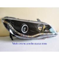 ราคา ไฟหน้า HONDA CIVIC 2006 ดำ ลายAUDI EAGLE EYE (19774298314)