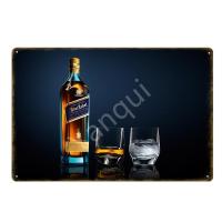 ราคา Keep Walking จอห์นนี่วอล์คเกอร์วิสกี้เบียร์โลหะดีบุกโลโก้ลูกแดงโกลเด้นป้ายผนังไวน์โปสเตอร์บาร์ปาร์ตี้ตกแต่งบ้าน YN189 20 30 ซม (20264961978)