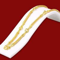 ราคา สร้อยคอหุ้มทอง เครื่องประดับ หนัก3บาท ลายสี่เสา 5ห่วง ยาว24นิ้ว ทองเคลือบแก้ว สร้อยคอทองปลอม ทองเหมือนจริง สร้อยคอทอง ทองโคลนนิ่ง (17447524844)