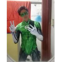 ราคา ชุดคอสเพลย์โคมไฟสีเขียวชุดบอดี้สูท Zentai เงากล้ามเนื้อสำหรับผู้ใหญ่เด็กซูเปอร์ฮีโร่จั๊มสูทฮาโลวีน (19802986319)