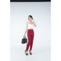 ราคา กางเกงผ้าฮานาโกะ ทรงเดฟ เอวสูงจีบทวิต สินค้าพร้อมส่งและมีสินค้าสต๊อก (20154498853)