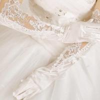 ราคา ถุงมือเจ้าสาว ปลอกแขนเจ้าสาว ถุงมือแฟชั่น ถุงมือสีขาว ถุงมือสีเำ (18433554610)