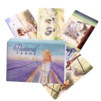 ราคา Tarot Deck Pastoral Tarot Cards Fortune Telling Game Board Game Entertainment Board Game Standard Tarot Decks English Version with Guidebook excitement (20316837936)
