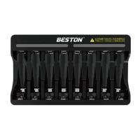 ราคา Beston 8 Slot Fast Smart Intelligent Lithium Battery Charger for 1 5V AA AAA Rechargeable Battery Quick Charger (12303289602)
