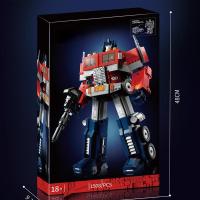 ราคา LEGO Optimus Prime Transformers Automotive Robot 10302 Boys puzzle Lego building block toy gift (20711234153)