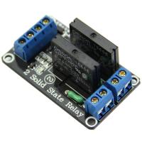ราคา 2 Channel 5V Low Trigger Solid State Relay Module (623600298)