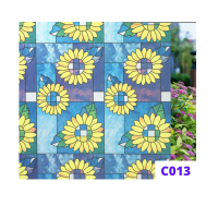 ราคา ฟิล์มติดกระจก สติ๊กเกอร์ติดกระจก กว้าง90cm ยาว100cm 200cm Window Film ติดหน้าต่าง ประตู มีกาวในตัว (10196376348)