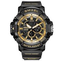 ราคา SMAEL Smael waterproof fashion personality trend mens watch multi functional sports electronic watch Fangsheng clock QYUE (19772698037)