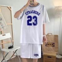 ราคา FDชุดบาสเกตบอลผู้ชาย เสื้อบาสเกตบอล กางเกงบาสเกตบอล ชุดกีฬาผช (19909957020)