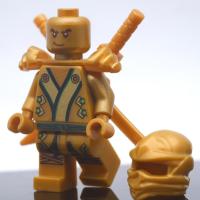 ราคา LEGO Ninjago Lloyd Golden Ninja used Secondhand สินค้ามือสอง (21093596856)