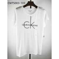 ราคา เสื้อยืดคอกลมผู้ชาย Calvin Klein สไตล์เรียบง่ายพร้อมโลโก้ CK ของแท้ทางการ (20150406714)