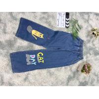 ราคา กางเกงยีนส์แฟชั่นนำเข้าสไตล์เกาหลี กางเกงยีนส์เอวสูง กางเกงยีนส์ขายาววินเทจขากระบอกเอวยางยืดฟรีไซส์ ยืดเยอะ (18543305759)