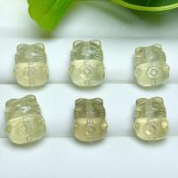 ราคา แมวกวักนำโชคซิทรีนธรรมชาติทำด้วยมือเครื่องประดับ DIY กำไลข้อมือสวยๆเครื่องประดับ DIY สร้อยคอเครื่องประดับเสน่ห์ (20864727388)