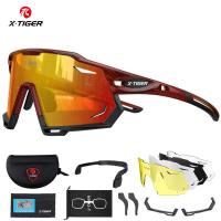 ราคา X TIGER แว่นตาปั่นจักรยานกีฬา Polarized ผู้ชายแว่นกันแดดเปลี่ยนสีได้จักรยานเสือภูเขาแว่นตาผู้หญิงจักรยานปั่นบนถนนแว่นตา 5เลนส์ (9026485116)