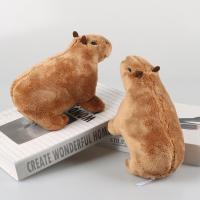 ราคา Simulation Animal Capybara Plush Toys Cute Capybara Plushie Dolls Stuffed Soft Animals Children Toys Kids Peluche Christmas Gift (17091584860)