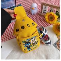 ราคา พร้อมส่ง กระเป๋าอันปังแมน กระเป๋าผ้าแคนวาส ปรับสายได้ กระเป๋าเด็ก (17300510111)