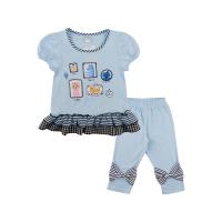 ราคา Chelsee Set เสื้อยืดคอกลม กางเกงเลคกิ้ง 4 ส่วน เด็กผู้หญิง รุ่น 237837 237847 พิมพ์ลาย อายุ 2 10ปี ผ้า 100 Cotton 5 Spandex เสื้อผ้าเด็กโต (18329833207)