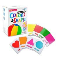 ราคา Flash Card Colors Shapes 20 ใบ บรรจุกล่อง (19348310596)