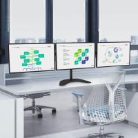 ราคา ขาตั้ง จอ มอนิเตอร์ 4 จอ หนีบโต๊ะ ขาตั้งจอคอมพิวเตอร์ ขายึดจอคอมพิวเตอร์ ขาแขวนทีวี ขาตั้งจอคอม ขายึดจอคอม ขาตั้งจอมอนิเตอร์ 2 จอ แบบยึดขอบโต๊ะ Stand Mount for Monitor 13 32 นิ้ว (20067316752)