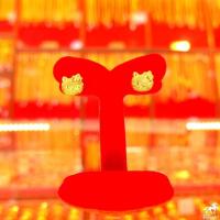 ราคา ต่างหูทองคำแท้ 1 2 สลึง น้ำหนัก 1 9 กรัม ลายยอดนิยม ทองคำแท้ 96 5 ขายได้ จำนำได้ มีใบรับประกัน (16377650349)