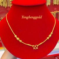 ราคา สร้อยคอทอง1บาท YHGOLD ลายตัน ทองคำแท้96 6 ขายได้จำนำได้ค่ะ (16298095734)