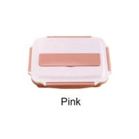 ราคา กล่องข้าวพกพา 4ช่อง สแตนเลส304 มีถาดสแตนเลสด้านใน ใส่น้ำร้อนใต้ถาดอุ่นอาหารได้ มีให้เลือก 2สี (560506800)