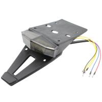 ราคา GIO Store 12โวลต์สากลรถจักรยานยนต์จักรยานสกปรกบังโคลนหลังไฟเบรกไฟสัญญาณLEDโคมไฟ (19756584388)