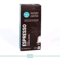ราคา กาแฟแคปซูลคั่วเข้มมาก ESPRESSO BLEND SUZUKI COFFEE (21088084330)