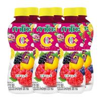 ราคา กาโตะ มิกซ์เบอร์รี่เลมอน วิตซี 25 ผสมวุ้นมะพร้าว 320 มล x 6 ขวด Kato Mixed Berry and Lemon Vit C 25 with Nata De Coco 320 ml x 6 Bottles โปรโมชันราคาถูก เก็บเงินปลายทาง (15012779484)
