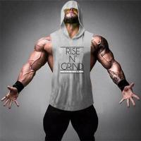 ราคา NO Pain NO GAIN พิมพ์กราฟิก Hoody TANK Bodybuiding Fitness Mens Hoodie (6470294837)