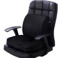 ราคา เบาะรองนั่งเก้าอี้ทํางาน เบาะรองหลัง เบาะรองนั่ง เพื่อสุขภาพ Memory foam แท้ บรรเทาปวดหลัง รองรับหลังส่วนล่าง (21175486716)