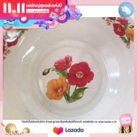 ราคา กะละมังเคลือบทรงลึก ชามสังกะสีเคลือบทรงกะละมัง ขนาด 28303236 ซม ลายดอก ตรา GOGO (16613390543)