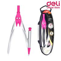 ราคา Deli ชุดวงเวียน ดินสอไม้ คละสี 1 ชิ้น Compass H607 วงเวียน เครื่องเขียน อุปกรณ์เครื่องเขียน อุปกรณ์การเรียน ชุดเรขา (18219266996)