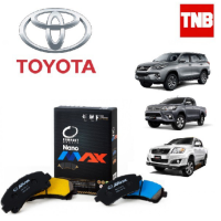 ราคา ผ้าเบรค หน้า toyota fortuner revo vigo 2wd4wd ทุกรุ่น โตโยต้า ฟอร์จูนเนอร์ รีโว วีโก้ compact nanomax (14510406064)