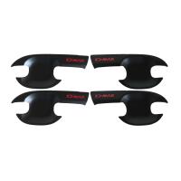 ราคา เบ้าประตู D max 2020 2022 4ประตู สีดำด้าน โลโก้แดง (12772998773)