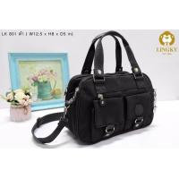 ราคา LK 55 LK 801 กระเป๋าถือ สะพาย 2in1 สีสันจันจ้านสุด (1493014744)