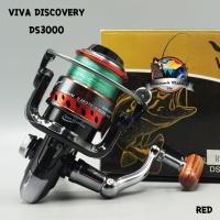 ราคา รอกสปินนิ่ง VIVA DISCOVERY DS3000 RED GOLD BLACK BLUE (1246826474)
