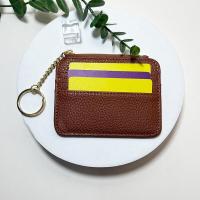 ราคา กระเป๋าใส่บัตรเครดิตมีซิปสำหรับผู้ชายและผู้หญิง Dompet Koin กระเป๋าสตางค์หนังกระเป่าใส่เหรียญเพรียวบางมีซิป (19801103021)