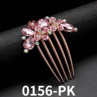 ราคา Korean color rhinestone hair accessories new butterfly hair comb fashion accessories (19576037159)