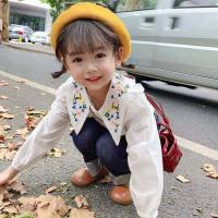 ราคา HOBIBEAR เสื้อผู้หญิงสไตล์ตะวันตกเสื้อแขนยาวเสื้อปักลายเสื้อแฟชั่นอบอุ่นเสื้อแขนขาวลายดอกไม้เสื้อปักลาย (17028308977)