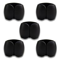 ราคา 5ชิ้นสายรัดเก็บที่เก็บสายการจัดการสายเคเบิลสำหรับสายหูฟังโทรศัพท์ สายชาร์จ สายไฟ (20237508952)