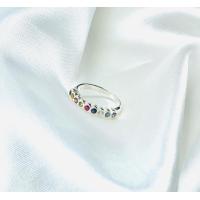 ราคา แหวนนพเก้า แหวนเสริมดวง เงินแท้925 พลอยแท้100 ขนาด 56 NaGem (10465268999)