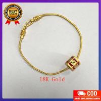 ราคา Plun กำไลข้อมือเครื่องรางของแท้สร้อยข้อมือเครื่องรางเครื่องรางนำโชค18K ชุบทองสร้อยข้อมือกระดูกรูปงูเครื่องประดับฮวงจุ้ยสร้อยข้อมือลูกปัดเดี่ยวนำโชคเครื่องรางแห่งความเจริญรุ่งเรืองการป้องกันของแท้ (204