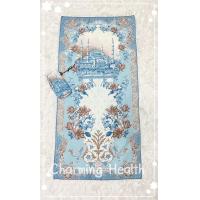 ราคา ผ้าปูละหมาดพกพาแบบบาง ผ้าปูละหมาด ผ้าปูสำหรับละหมาด พกพา พรมพร้อมกระเป๋า prayer rug prayer mat sejadah travel (12899951335)