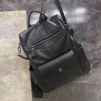 ราคา BeeGreen กระเป๋าเป้สะพายหลังผู้หญิงหนังแท้สีดำกระเป๋าเป้ธุรกิจขนาดใหญ่สำหรับกระเป๋าสะพายไหล่วิทยาลัยแล็ปท็อปขนาด14นิ้วกระเป๋าสะพายเดินทางคุณภาพสูง (19837374929)