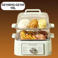 ราคา Jianshizhi Joyoung 220V ความจุมากเครื่องพ่นไอน้ำไฟฟ้าสองชั้นหม้อนึ่ง1000W หม้ออเนกประสงค์ร้อนเร็วสำหรับบ้านร้านอาหารเช้า (20626947322)